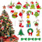 GAROMIA 30 Grinch Deko Weihnachtsdekorationen Anhänger Weihnachtsschmuck Papier Anhänger Deko Weihnachten Weihnachtsanhänger Grinch Christbaumschmuck Weihnachtsdekorationen für Weihnachtsbaum