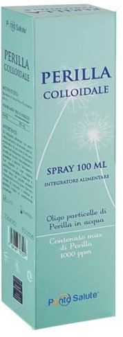 Perilla Colloidale Spray - Punto Salute e Benessere - Integratore alimentare, spray 100 ml, Manifestazioni allergiche