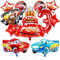 Ctxtqtdt 11 Stück Cars Luftballons Geburtstag Set 3 Jahre Junge, Mc-quen Geburtstagsdeko Folienballon, Rennwagen Kindergeburtstag Set, Geburtstag Party Deko Ballons Set für Kinder (3)