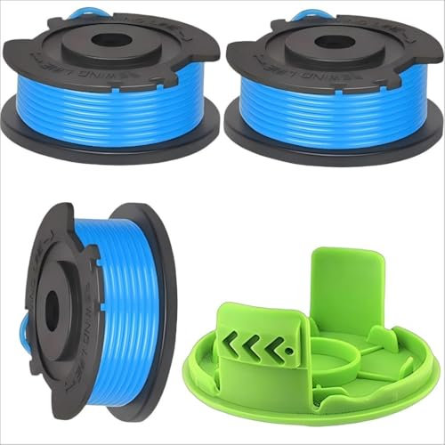 2 Stück Fadenspule，Ersatzfadenspule kompatibel，Rasentrimmer Fadenspule 5307-20 Kompatibel mit Gardena Art 9805, 9806, 9807,9808, 9809, 9827, 8846, 8847, 8848, 9870, 9872, 9874 Ersatzfadenspule.