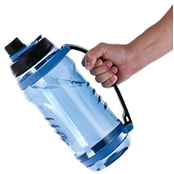 GAOJUNAN Drinking Bottle, Large Capacity Plastic Water Cup Portable Straw Cup Hot High Temperature Sports Fitness Water Bottle Large Water Bottle Eco Friendly(C,3.1ml)