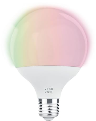 EGLO connect.z Smart-Home LED Leuchtmittel E27, G95, Matter, ZigBee | App und Sprachsteuerung Alexa, dimmbar, RGB, warmweiß-kaltweiß, 1600 Lumen, 14 Watt, Glühbirne