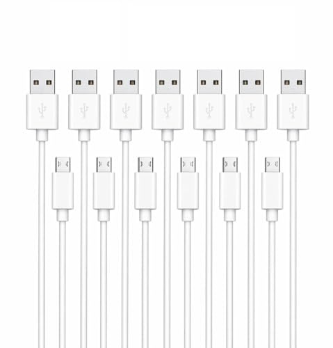 Micro USB Ladekabel – Schnellladekabel & Datenkabel, robust & flexibel, kompatibel mit Samsung, Huawei, HTC, Sony Xperia, Powerbank & mehr (10)