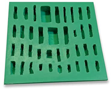 Giessform Silikonform Lehmziegel Krippenbausteine Set 14