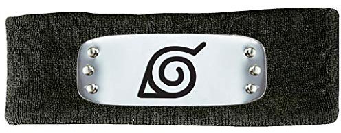 RIPPLEJUNCTION Naruto Shippuden Metal Plate Leaf Village Symbol Black Headband