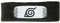RIPPLEJUNCTION Naruto Shippuden Metal Plate Leaf Village Symbol Black Headband