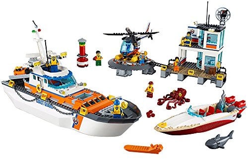 Lego City - Guardacostas, Cuartel General (60167)
