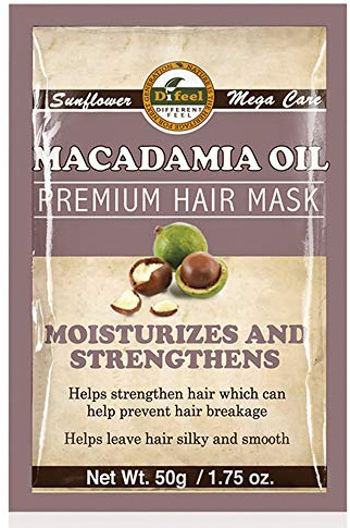 Difeel Macadamia Oil Premium Hair Mask - 50g sachet