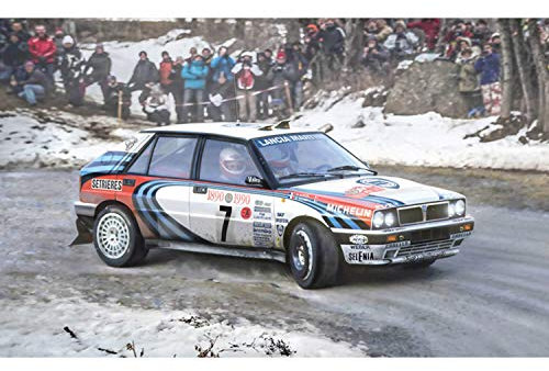 Italeri 3658 Lancia Delta HF Integrale 1990 Rally Monte Carlo auto plastica Scala 1:24