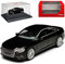 A*u*d*i A6 C8 Limousine Schwarz Metallic Ab 2018 mit Sockel und Vitrine H0 1/87 Herpa Modell Auto mit individiuellem Wunschkennzeichen