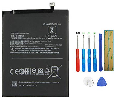 Swark - Batería BN4A compatible con Xiaomi Redmi Note7, Note 7, con herramientas