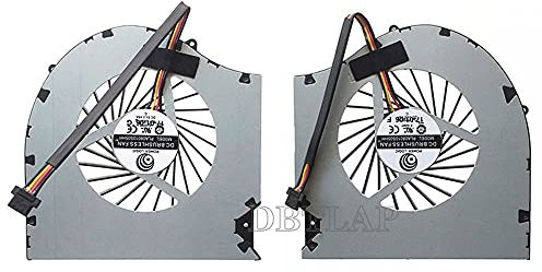 DBTLAP Lüfter Kompatibel für EVGA SC17 GTX1070 GTX1081 CPU + GPU Lüfter