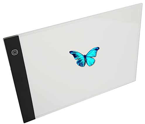 A3 LED Diamantzeichnung Tracing Light Pad Kit - Flip Books A3 Flipbook Kit LED-Lichtbox Handzeichnung LED-Platine Ultradünnes tragbares Malwerkzeug für Animationsskizzen Zeichnen