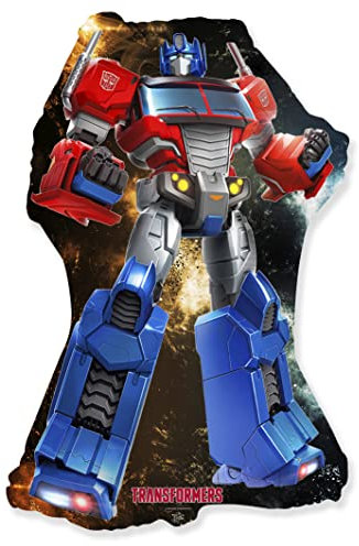 Optimus Prime Bumblebee Transformers Jumbo-Folienballon aus Mylar-Folie, 76,2 cm, Mylar-Dekoration