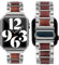 SEURE Compatibile con Apple Watch Cinturino 38mm 40mm 41mm 42mm 44mm 45mm, Uomo Donna Cinturino di Ricambio in Legno Acciaio Inossidabile con Legno di Sandalo per Series SE/8/7/6/5/4/3/2/1