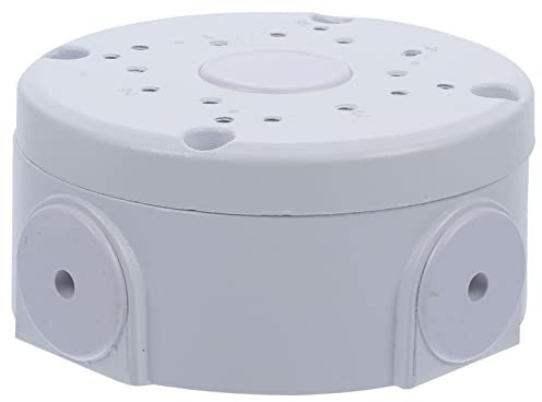 Warmhm Wasserdichte Kamera-Anschlussdose Universal-Kugel- -Halterung Kabel Verstecken Metall-Elektrogehäuse Außenkamera-Abdeckung Anschlussdose Für Cctv-Cams 10 Cm