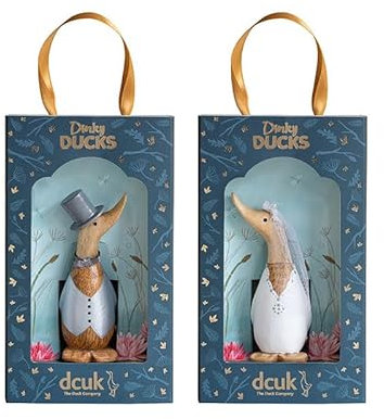 DCUK Dinky Wedding Ducks - Mr and Mrs