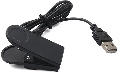 JOYSOG Cavo di ricarica USB di ricambio per Garmin Forerunner 405CX 405 910XT 310XT Smart Watch caricatore USB clip