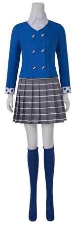 VEECOOCOS Heathers The Musical Veronica Sawyer Cosplay Costume Womens JK Uniform Suit Halloween Party Stage Dress Outfit