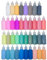 Yayatty 1.33kg Bouteille de Sable Art, 38 Color Kit D'art de Peinture Sur Sable Coloré pour Enfants pour La Peinture et L'artisanat, La Peinture DIY