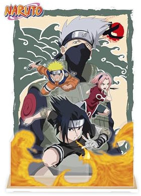 ABYSTYLE - Naruto Acryl® Diorama Team 7, ABYACF171