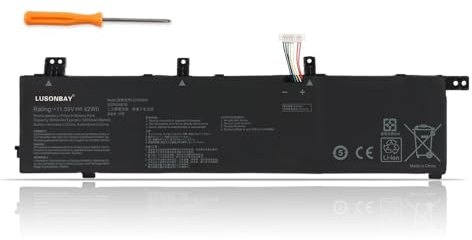LUSONBAY C31N1843 Laptop Akku Ersatz für Asus VivoBook S14 S432 S432F S432FA S432FL S15 S532 S532F S532FA S532FL X432FA X432FL X432FLC X532FA X532FL X532FLC S432FA-EB001T EB025T EB055T 11.55V