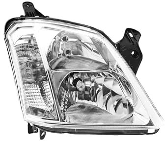EDA PREMIUM auto Scheinwerfer Rechts 12 16 152 passend für OPEL MERIVA A 2003-2006, ohne Stellmotor für LWR, H7/H1, PY21W, W21/5W, ECE, ohne Glühlampen