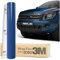 PRINT.GG Autofolie 3M 2080 Tiefblau Metallic glänzend G217, 152 x 20 cm, Selbstklebende Folie Car Wrapping Folie, Robuste Lackschutzfolie Auto, Motorrad, Boot, Fahrrad, mit hervorragender Haftung