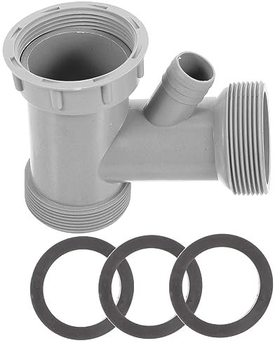 KONTONTY Raccordo Di Prolunga Per Scarico Lavello Adattatore Di Collegamento Filettato A 4 Vie Per Lavandini Cucina Resistente E Robusto Facile Da Installare