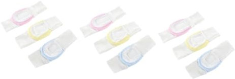 CORHAD 9 Pcs Fasteners Elastic Diaper Fastened Washable Underwear Newborn Diaper Changing Nappies Diaper Strips Belts New Born Diapers for Bin