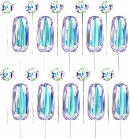 Rainbow Twirler,Rainbow Twirler Stick,Rainbow Stick,Spin Twirl Swirl and Dazzle,Magic Party Bubble Wand,Variable Twirler Stick Rave Toys for Party Festivals and Funny Attractive Nigh (20pcs)