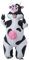 JOYBRO Inflatable Cow Costume for Kid, Funny Cow Suit, Full Body Animal Costumes, Blow up Costumes for Kids, Ideal for Halloween, Carnival, Mardi Gras, Themed Parties, One Size 120–150 cm