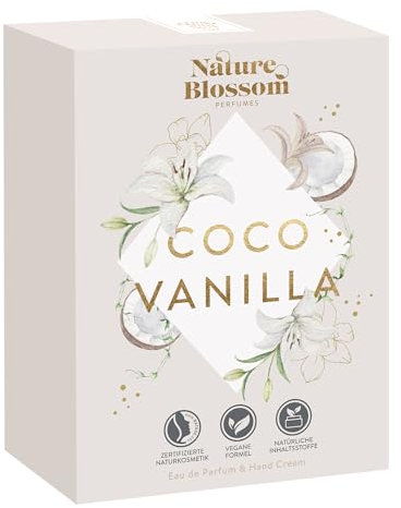 Nature Blossom Geschenkset Coco Vanilla EdP 50 ml + Handcreme 50 ml