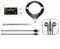 Pocket SI4732 - Radio de 0,5 a 108 MHz de banda completa LSB USB AM FM Mini Radio, con pantalla IPS de 1.9 pulgadas, auriculares de 3.5 mm, antena (negro)
