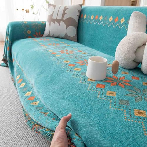 Wasserdichter 3-Sitzer-Sofabezug mit Armlehnen, kratzfest, universeller Couchschutz, multifunktionales Sofakissen, Decke, passend für 180 x 360 cm (#3)