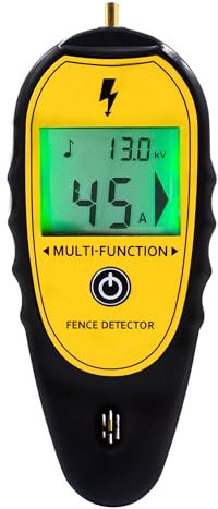 Electric Fence Tester and Fault Finder, 15KV Digital Electric Fence Voltage Tester 200V‑15000V