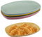 WakiHong Juego de 6 Platos Profundos Ovalados Platos de Picnic Platos Irrompibles,6 colores,Reutilizables,Resistentes a Roturas,para Picnic,Camping,Jardines,Exteriores,29.2x17.6 cm