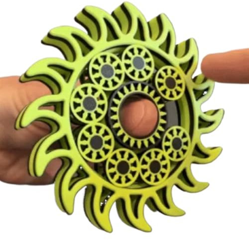 Dayysiuy Fidget Spielzeug Spinner,Beruhigungsspielzeug Für Jugendliche - Tragbarer Anti-Stress-Für Unterwegs Schule Outdoor Reisen Geburtstag Geschenkideen Valentinstag