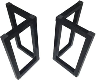 EnxJire Metal Table Legs Wrought Iron Leg Bracket - Metal Tripod Base for Solid Wood Table Frame(Color 2)