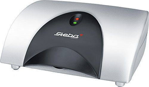 Steba Sandwich-Maker SG 20 | 2er Sandwich-Toaster | f?r Big American Toast geeignet | Alu-Druckguss-Platten | leichte Reinigung durch Antihaftbeschichtung | inkl. Rezepte, Schwarz, Silber