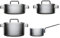 Iittala 1010451 Pfannen 4er Tools Pfannen-4er Set, Edelstahl, Silber, 30 cm, 4