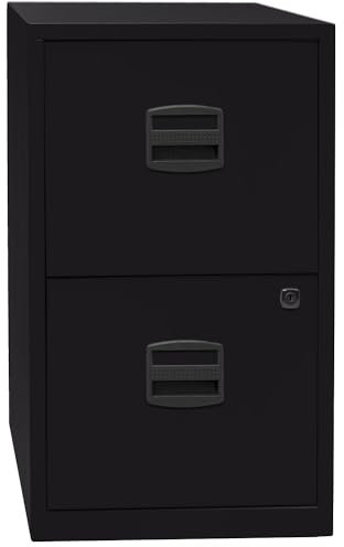 BISLEY Hängeregistraturschrank PFA, 2 HR-Schubladen, Farbe schwarz