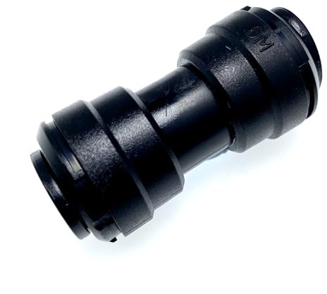 W4 Equal Straight Connector - Black