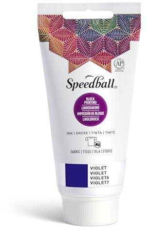 Speedball Art Products Company Tinta de Tela, Violeta, 2.5 oz