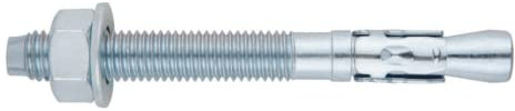 INDEX Fixing Systems MTA - Confezione da 50 ancoraggi maschio per carichi elevati, zincati, M12 x 140 mm, diametro 12 mm