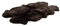 Schaffell Lammfell Teppich Kaminvorleger Wohnzimmerteppich 4-Fach 180x110cm Dunkelbraun braun