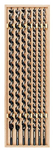 Lot de 7 rubans de pêche Longueur 650 mm dans une boîte en bois 00840007 K650