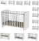 Lorelli Sweet Dream Umbaubett für Baby Umbauseiten Kaffee