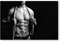 Postereck - 0560 - Sixpack, Schwarz Weiss Mann Muskeln Erotik Sexy - Erotisch Sexy Nackt Wandposter Fotoposter Bilder Wandbild Wandbilder - Poster - DIN A2-42,0 cm x 59,4 cm