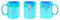 Disney Ariel tazza lucida con immagini glitter, 320 ml